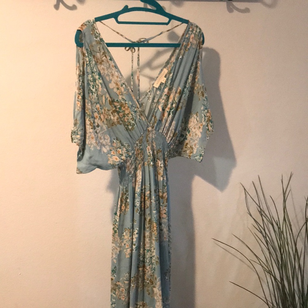 Lovestitch Blue floral Maxi